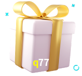 Receba seus bônus de boas-vindas no q77