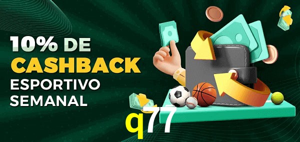 10% de bônus de cashback na q77